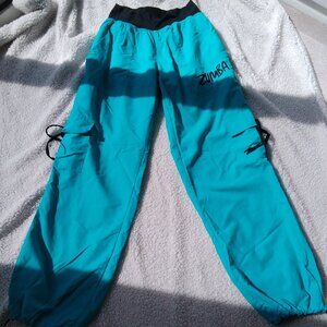ZUMBA Fitness Cargo Pants Turquoise